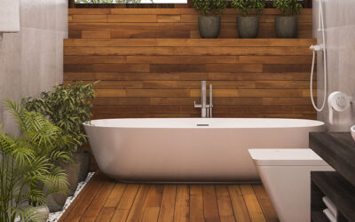 Dans les pièces humides, on met quoi comme parquet ?